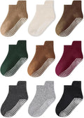 Non-slip Toddler Ankle Cotton Grip Socks Unisex 6M-5T by Bearbay