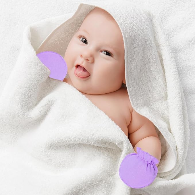18 Pairs Newborn Baby Cotton Mittens No Scratch Gloves Newborn Mittens Infant - Image 6