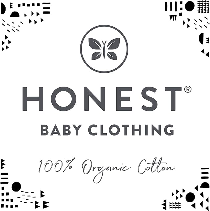 HonestBaby baby-girls 5-pack Long Sleeve Bodysuits One Piece 100% Organic Cotton - Image 5