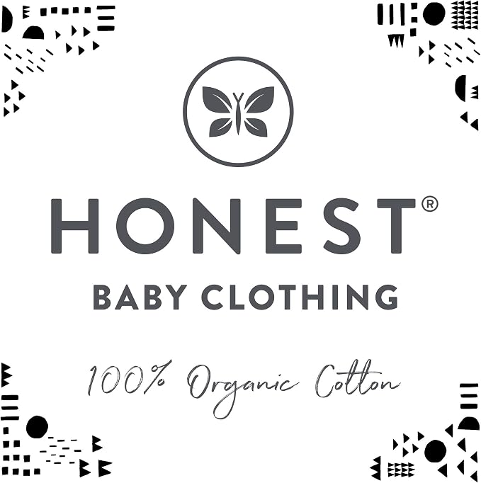HonestBaby 3-Pack Organic Cotton Swaddle Blankets, Rose Blossom, One Size - Image 7