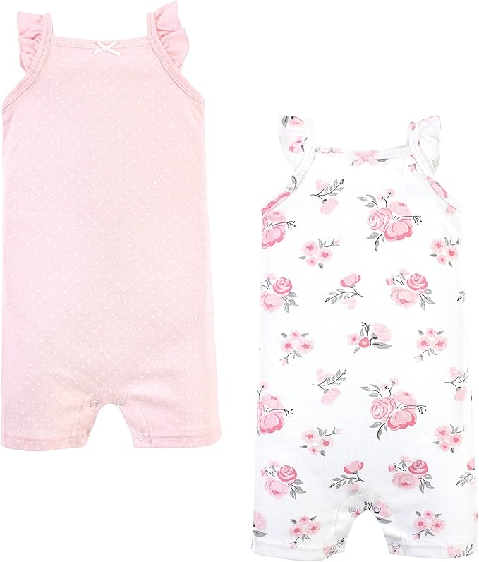 Hudson Baby Unisex Cotton Rompers by HudsonBaby