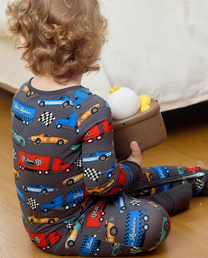 babee Reshinee Bamboo Viscose Baby Footie Pajama, Zipper Sleeper Boys Girls - Image 9