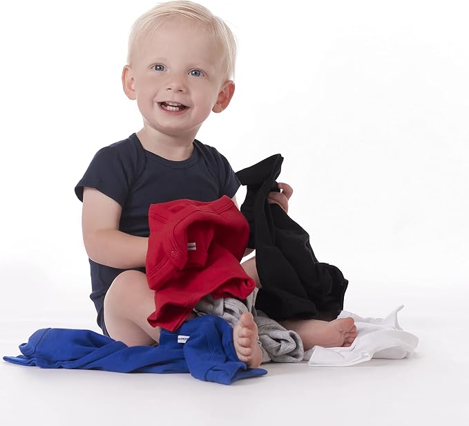 Gerber Baby Boys & Girls 5-Pack Premium Soft Cotton Bodysuits Onesies - Image 3