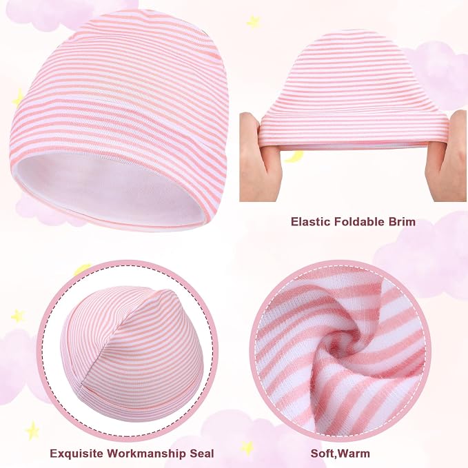 Newcotte 6 Preemie Hats - Image 5
