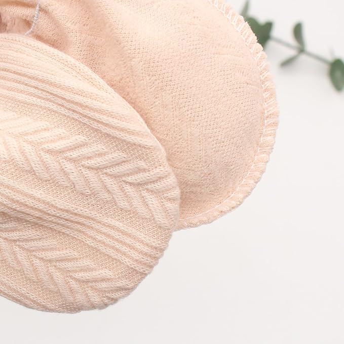 4 Pcs Newborn Hats Mittens Set Infant Cap Bow Hospital Beanie Preemie Hat - Image 5