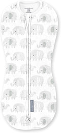 SwaddleMe by Ingenuity Compression Baby Swaddle Pod, Two-Way Zipper by SwaddleMe%C2%AE