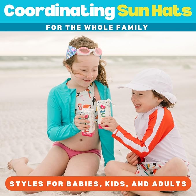 SwimZip Sun Hat with Neck Flap | UPF 50+ Protection - Image 6