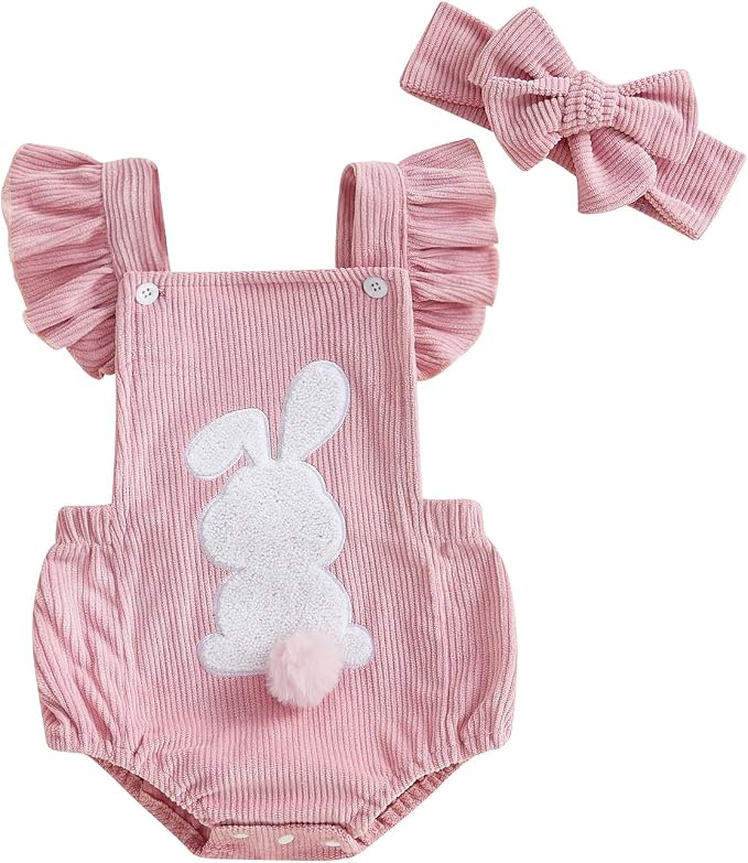 YINGISFITM My First Halloween Baby Girl Outfit Newborn Pumpkin Bubble Romper by YINGISFITM