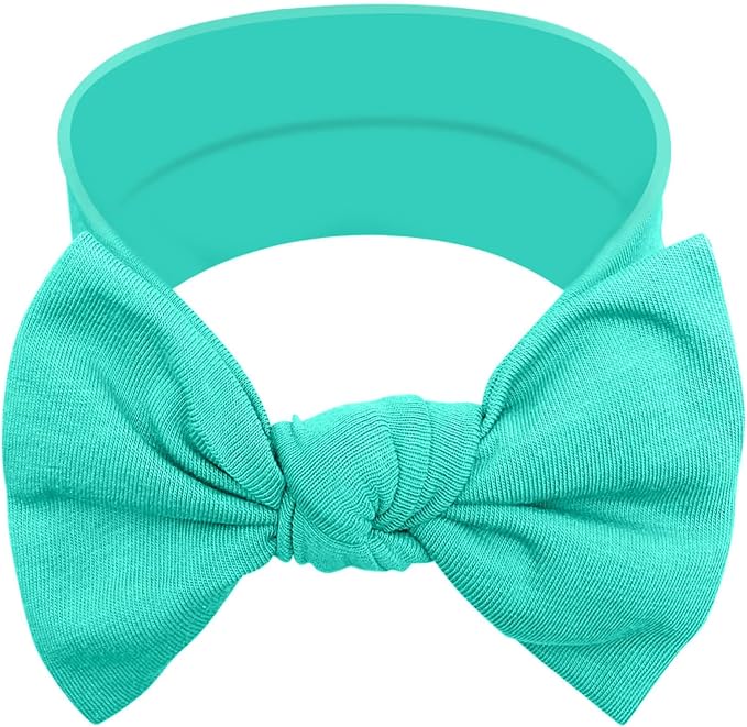 Baby Girl Headbands-Infant, Toddler Cotton Handmade Hairbands by BGBabygiz