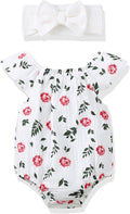 Renotemy Newborn Baby Girl Clothes Coming Home Summer Outfits Preemie-18M | by Renotemy