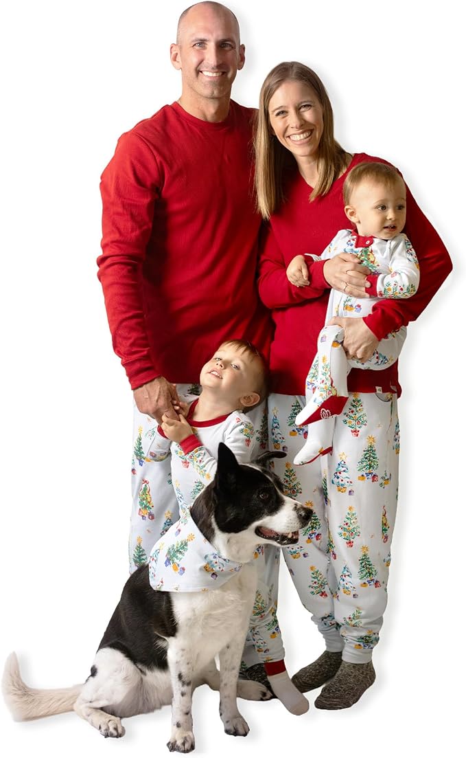 Burt's Bees Baby Matching Family Jammies, Organic Cotton, Holiday Pajamas by BurtsBeesBaby