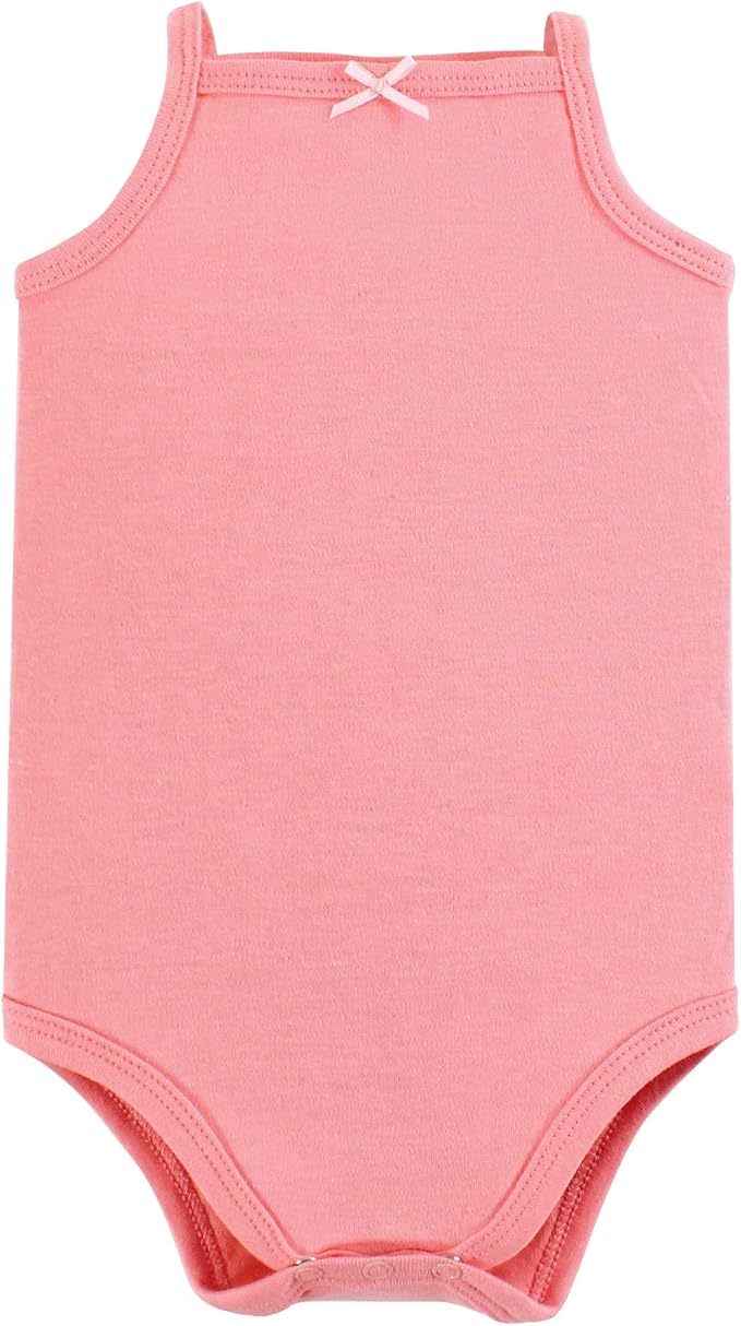 Hudson Baby Unisex Baby Cotton Sleeveless Bodysuits - Image 7