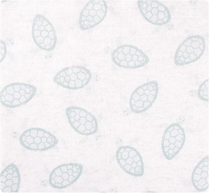 Hudson Baby Cotton Flannel Receiving Blankets 4-Pack, Little Sea Turtle - Image 3