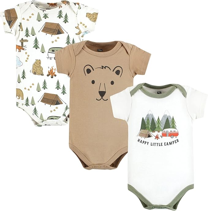 Hudson Baby Unisex Baby Cotton Bodysuits by HudsonBaby