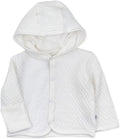HonestBaby Matelasse Snap-Front Hooded Jacket Organic Cotton by HonestBaby