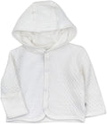 HonestBaby Matelasse Snap-Front Hooded Jacket Organic Cotton by HonestBaby