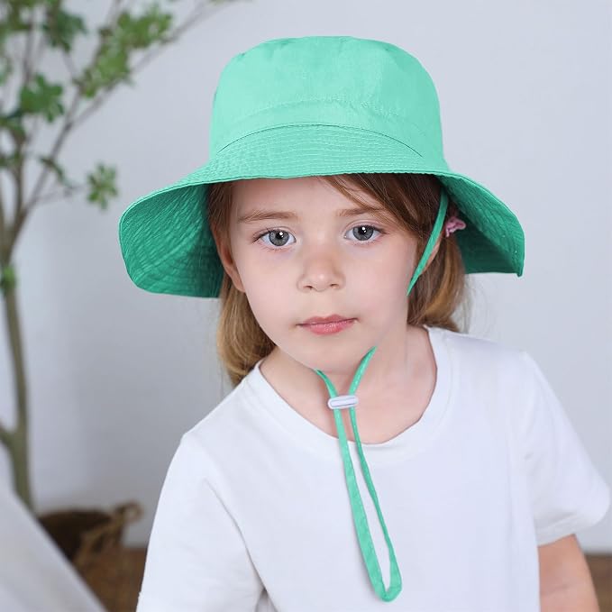 Komorebi Toddler Sun Hat UPF 50+ Kids Beach Bucket Hats Boys Girls 0-8Y | Cute - Image 5