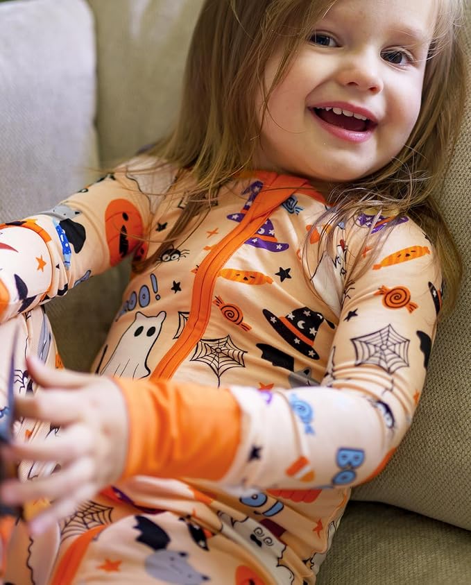 babee Reshinee Bamboo Viscose Baby Footie Pajama, Zipper Sleeper Boys Girls | - Image 6