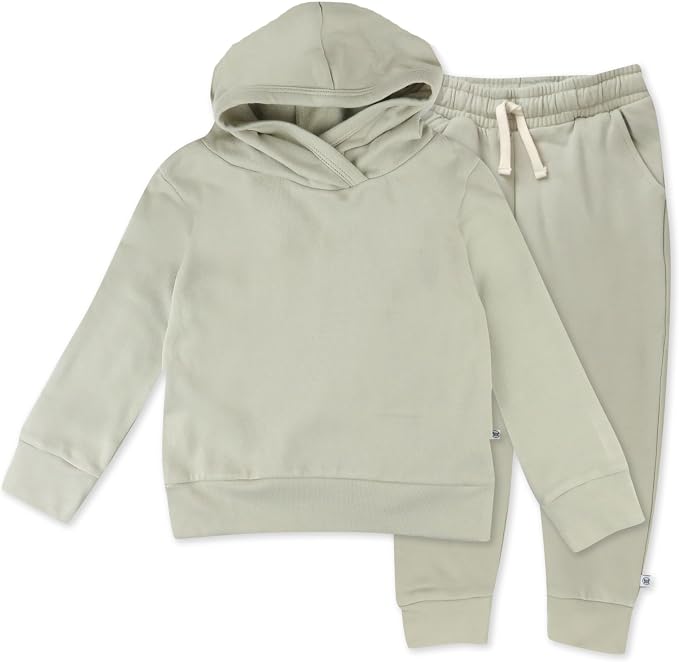 HonestBaby unisex-baby Light Weight Hoodie & Sweatpant Set 100% Organic Cotton by HonestBaby