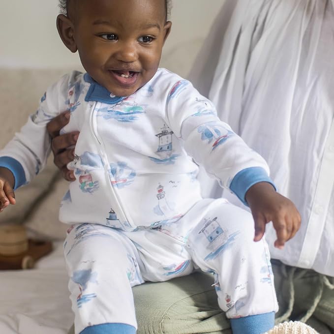 Burt's Bees Baby Unisex Sleep and Play Pajama, Footless One-Piece Zipper PJ | - Image 3