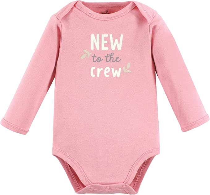 Touched by Nature Unisex Baby Organic Cotton Long-Sleeve Bodysuits - Image 4