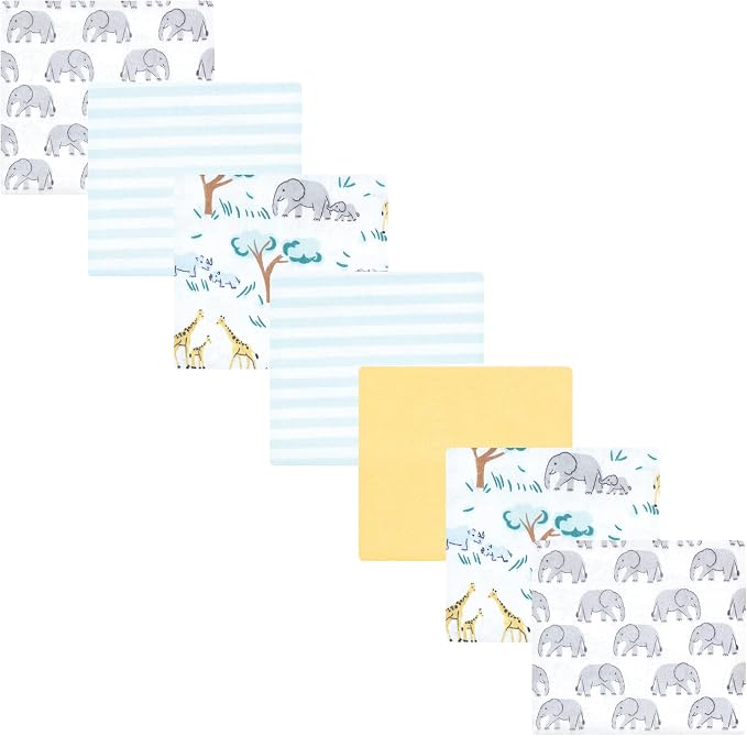 Luvable Friends Little Treasure Flannel Receiving Blankets 7pk by Luvable+Friends