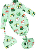 PATPAT Baby Sleeper Gown with Hat by PATPAT