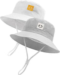 FURTALK Baby Sun Hat Toddler Bucket Hat Beach Smile Face UPF 50+ | Stays in the by FURTALK