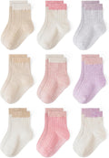 Baby Toddler Essentials Non-Slip Crew Socks by Bearbay