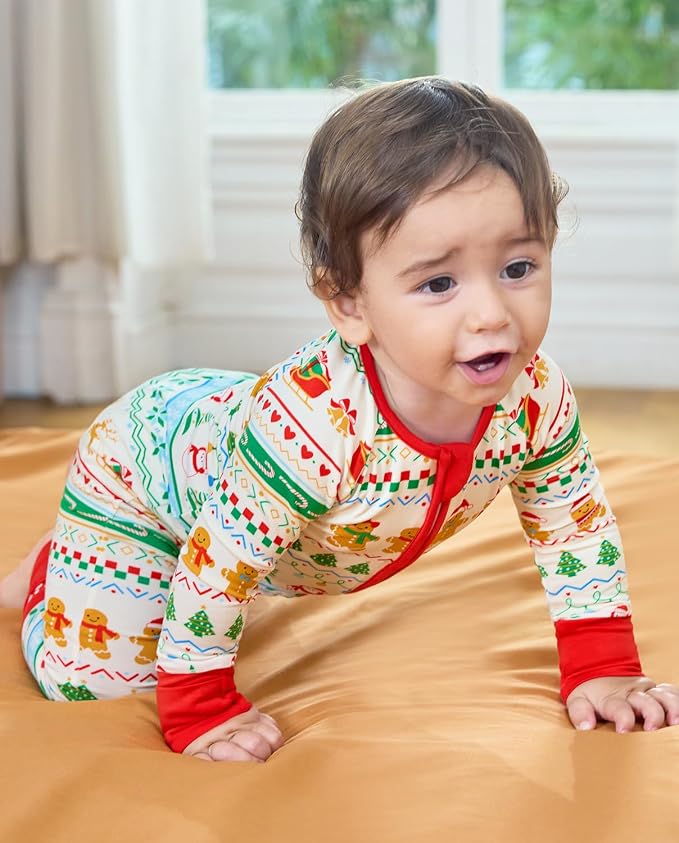 babee Reshinee Bamboo Viscose Baby Footie Pajama, Zipper Sleeper Boys Girls - Image 9