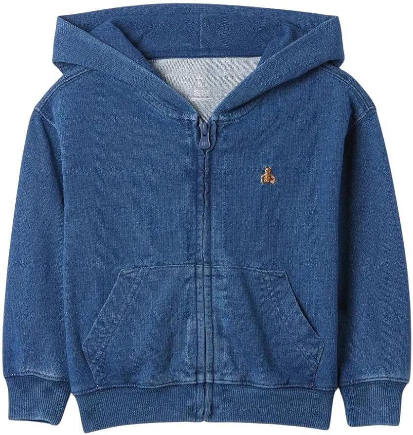 GAP Baby Boys' Icon Full Zip Hoodie by GAP