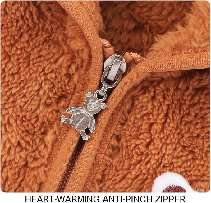 Baby Boy Fleece Jacket Girl Winer Clothes Coat - Image 4