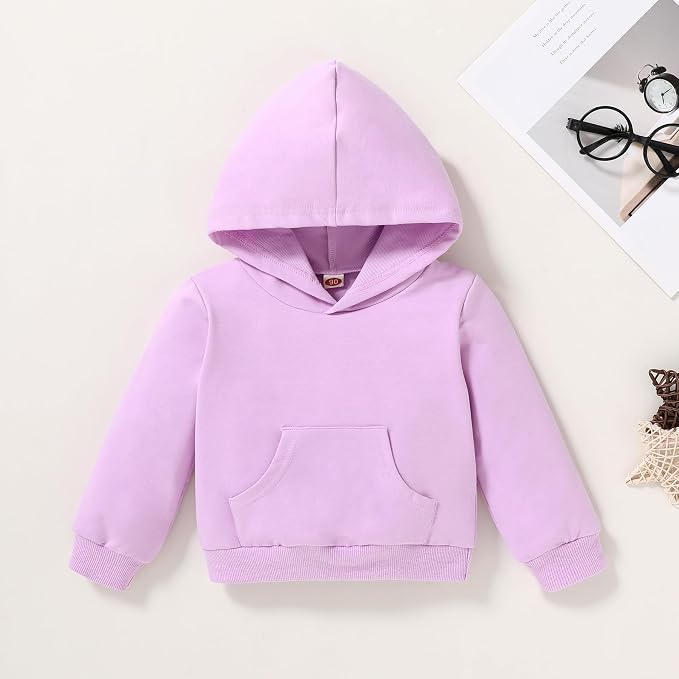 Happy Town Baby Fall Outfits for Girl Boy Long Sleeve Hoodie Top and Long - Image 4