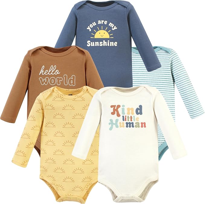 Hudson Baby Unisex Baby Cotton Bodysuits by HudsonBaby