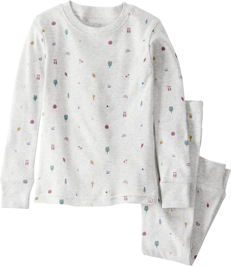 little planet by carter's Baby Girls' 2-piece Pajamas Made by LittlePlanet