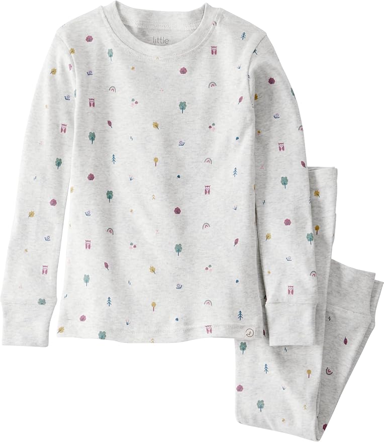 little planet by carter's Baby Girls' 2-piece Pajamas Made by LittlePlanet