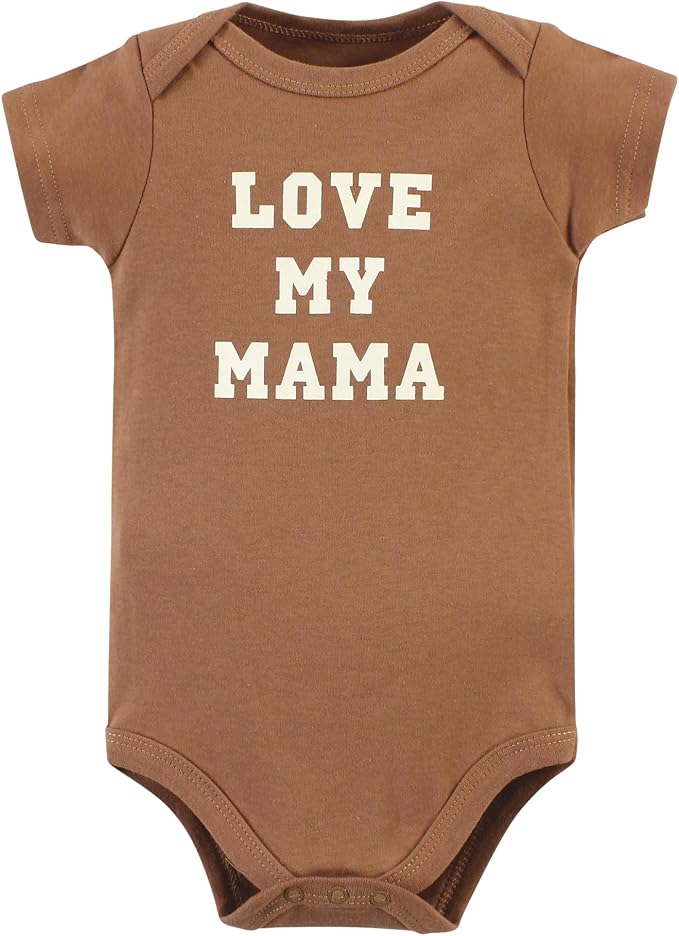 Hudson Baby Unisex Baby Cotton Bodysuits 5-pack - Image 4