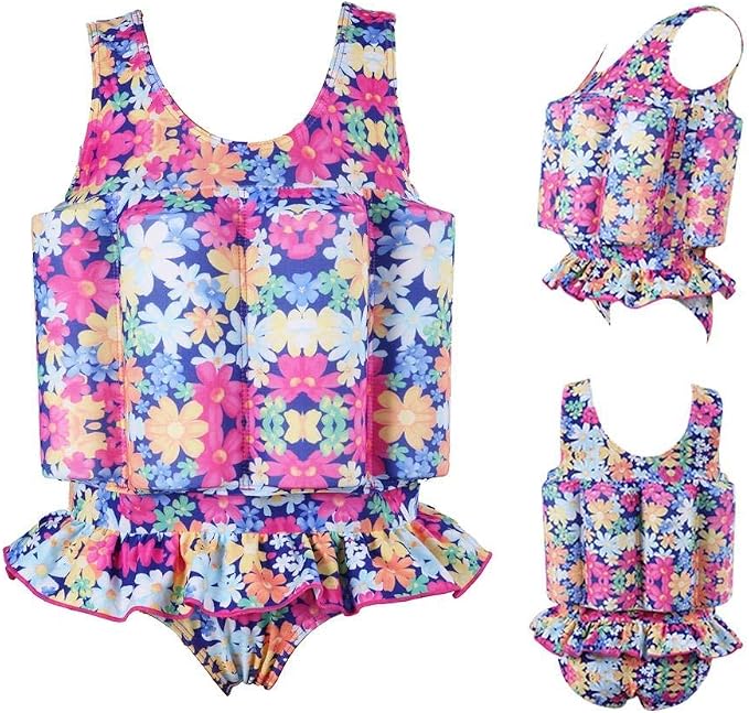 Kids Boys Girls Floatation Swimsuit - Image 2