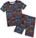 babee Reshinee Bamboo Viscose Toddler Boys Pajamas Set, Short Sleeve Kids by babeeReshinee