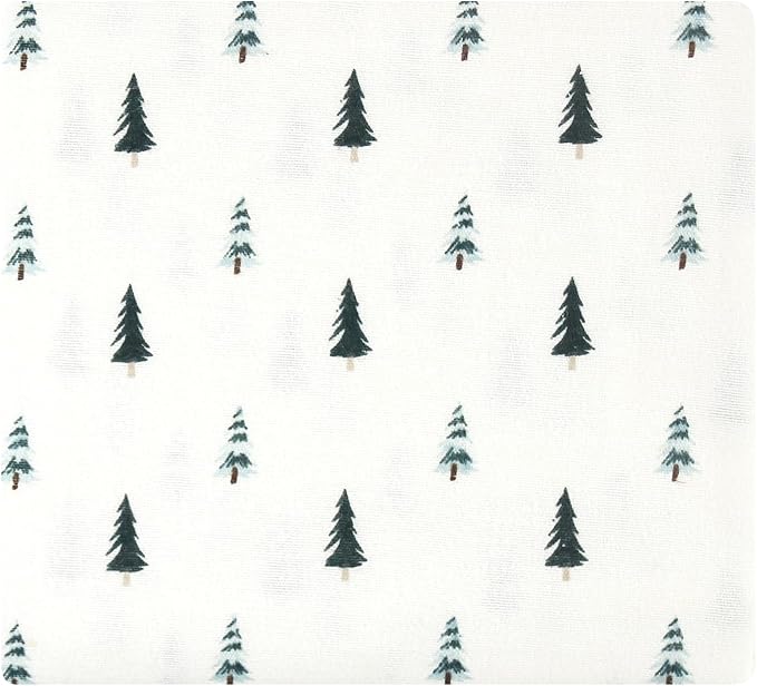 Hudson Baby Unisex Baby Cotton Poly Flannel Receiving Blankets, Boy Woodland - Image 5