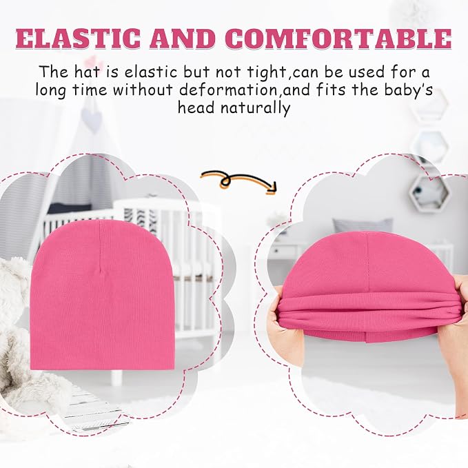 Century Star Baby Beanie Hats Newborn Infant Toddler Beanies - Image 3