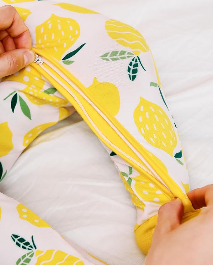babee Reshinee Viscose Derived from Bamboo Baby Footie Pajamas Convertible - Image 7