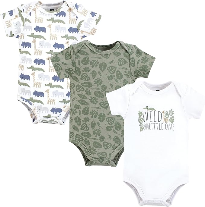 Hudson Baby Unisex Baby Cotton Bodysuits by HudsonBaby