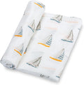 LollyBanks Baby Swaddle Blankets, 100% Organic Cotton Muslin Baby Blanket by LollyBanks