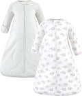 Hudson Baby Unisex Baby Cotton Long-Sleeve Wearable Sleeping Bag by HudsonBaby