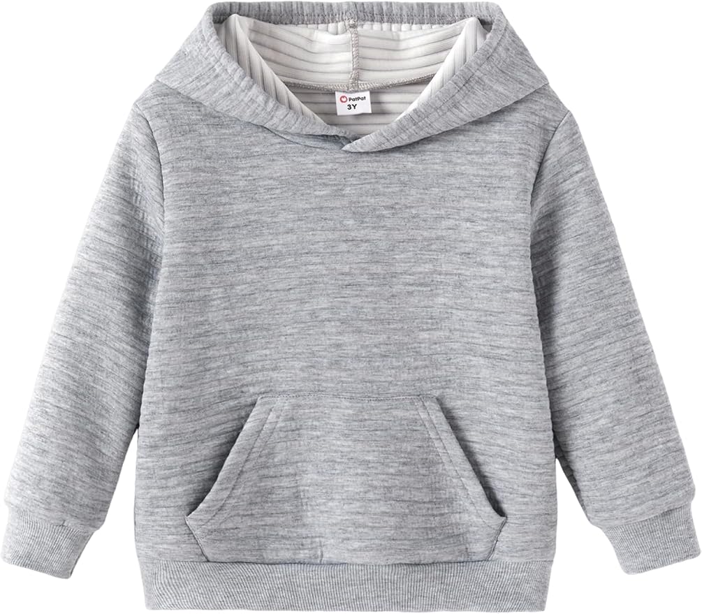 PATPAT Toddler Boy Long Sleeve Hoodie by PATPAT