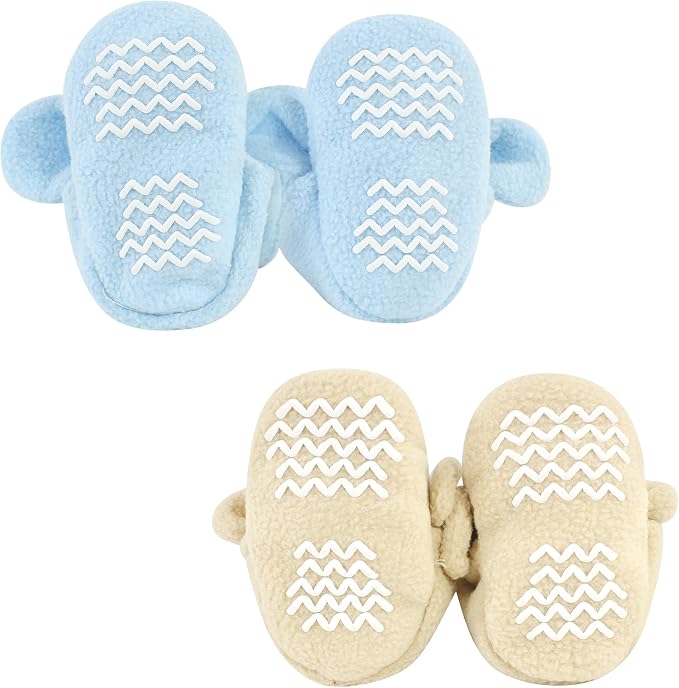 Hudson Baby Unisex-Baby Cozy Fleece BootiesSlipper Sock - Image 3