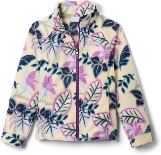 Columbia Youth Girls Benton Springs II Printed Fleece Jacket by Columbia