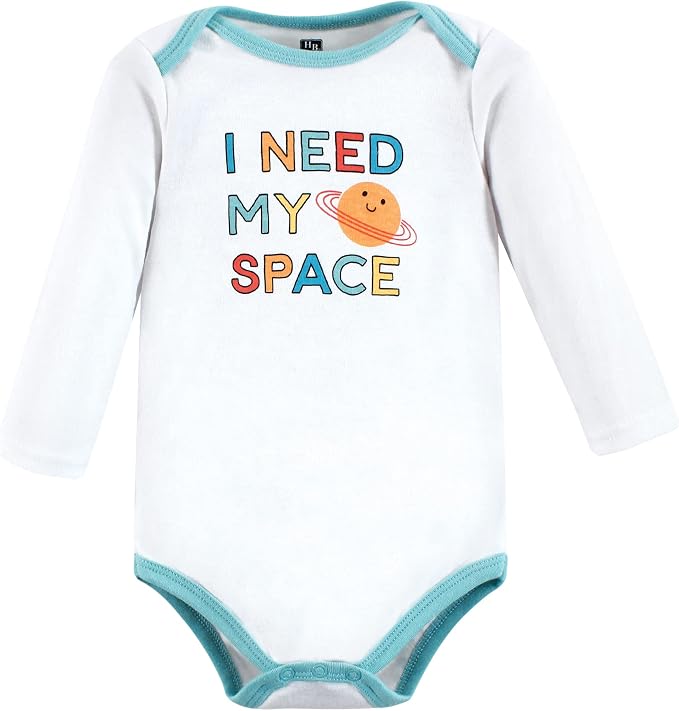 Hudson Baby baby-boys Cotton Long-sleeve Bodysuits 3-pack - Image 5