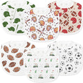 Baby Bibs for Baby Boys Girls 6-Pack by Unknown